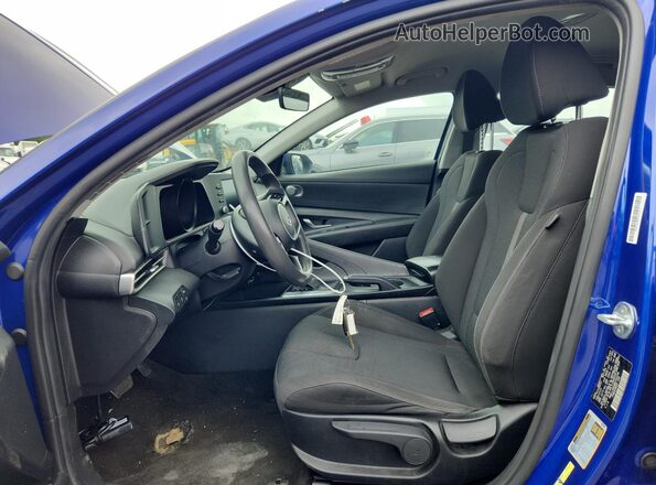 KMHLL4AGXMU153146 2021 HYUNDAI ELANTRA Blue 