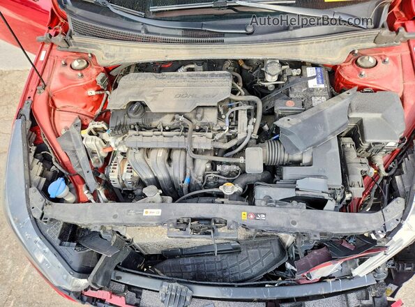 KMHLL4AGXMU177107 2021 HYUNDAI ELANTRA Red Vista interior trasera