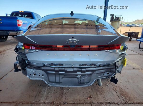 KMHLL4AGXPU442144 2023 HYUNDAI ELANTRA Gray Հետևի տեսք