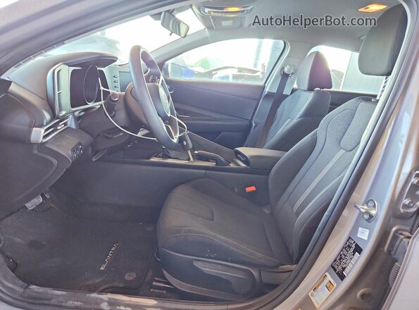 KMHLL4AGXPU442144 2023 HYUNDAI ELANTRA Gray Սալոնի դիմացի տեսք