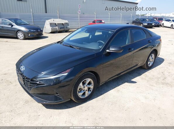 KMHLL4AGXPU531728 2023 HYUNDAI ELANTRA Black Front left