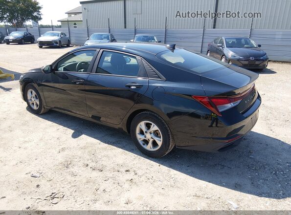 KMHLL4AGXPU531728 2023 HYUNDAI ELANTRA Black Rear left