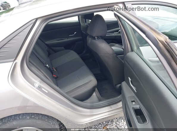 KMHLL4AGXPU545760 2023 HYUNDAI ELANTRA Gray VIN კოდის სტიკერის ხედი