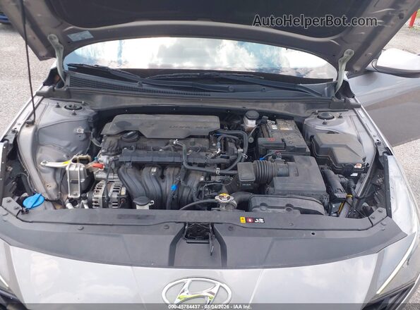 KMHLL4AGXPU554331 2023 HYUNDAI ELANTRA Silver უკანა ხედი