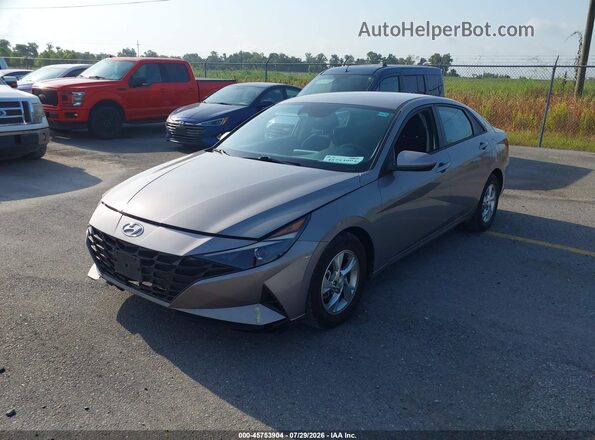 KMHLL4AGXPU556113 2023 HYUNDAI ELANTRA Silver Առջևի ձախ երեք քառորդ տեսարան