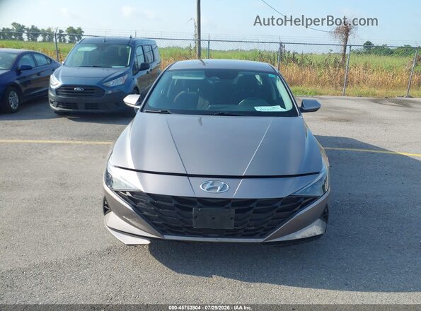 KMHLL4AGXPU556113 2023 HYUNDAI ELANTRA Silver Սալոնի հետևի տեսք