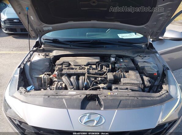KMHLL4AGXPU556113 2023 HYUNDAI ELANTRA Silver Հետևի տեսք