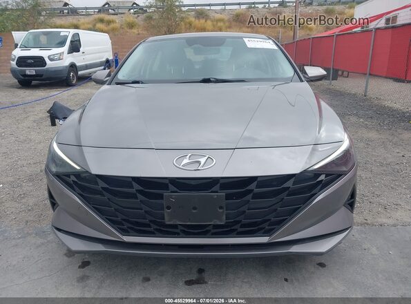 KMHLL4AGXPU556872 2023 HYUNDAI ELANTRA Gray Սալոնի հետևի տեսք