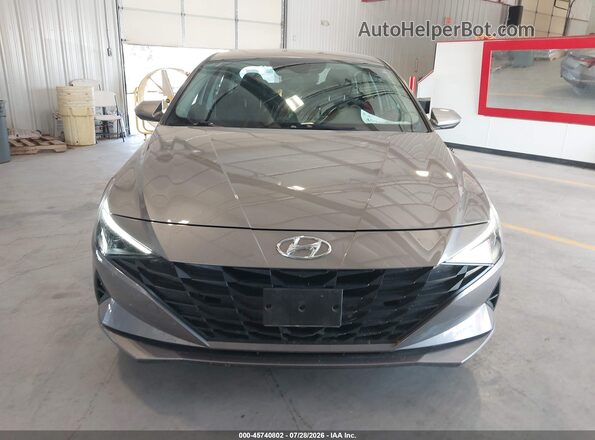 KMHLL4AGXPU557889 2023 HYUNDAI ELANTRA Серый Вид щитка приборов