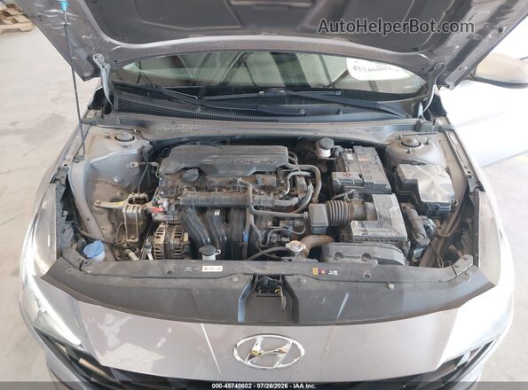 KMHLL4AGXPU557889 2023 HYUNDAI ELANTRA Серый Вид сзади