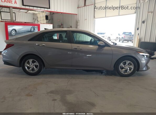 KMHLL4AGXPU557889 2023 HYUNDAI ELANTRA Серый Вид задней части салона