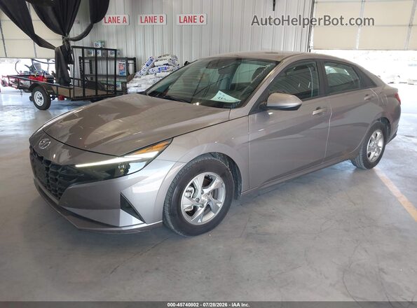 KMHLL4AGXPU557889 2023 HYUNDAI ELANTRA Серый Передняя левая четверть