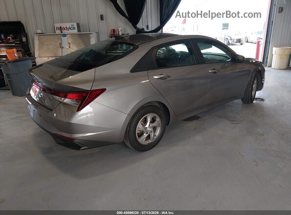 KMHLL4AGXPU577527 2023 HYUNDAI ELANTRA Серебряный Задняя правая четверть