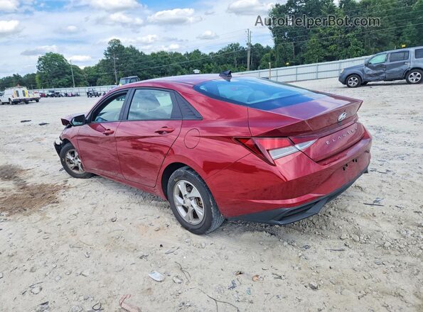 KMHLL4AGXPU596904 2023 HYUNDAI ELANTRA Красный Задняя левая четверть
