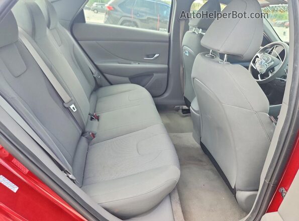 KMHLL4AGXPU596904 2023 HYUNDAI ELANTRA Красный Вид задних сидений