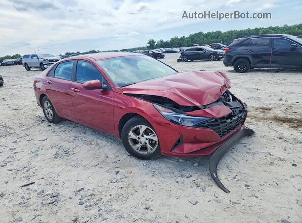 KMHLL4AGXPU596904 2023 HYUNDAI ELANTRA Красный Передняя правая четверть