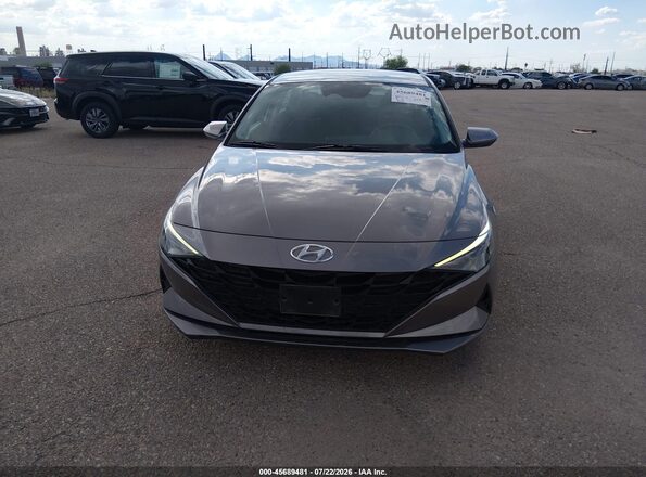 KMHLL4AGXPU629402 2023 HYUNDAI ELANTRA Серый Вид щитка приборов