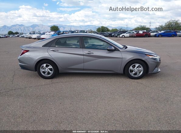 KMHLL4AGXPU629402 2023 HYUNDAI ELANTRA Серый Вид задней части салона