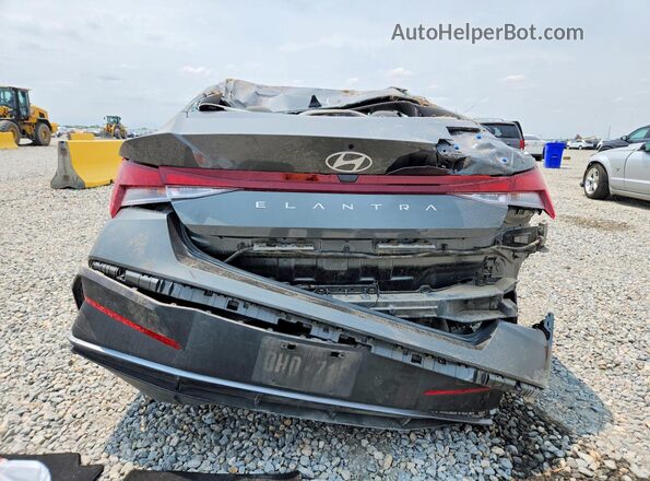 KMHLL4DG0RU842051 2024 HYUNDAI ELANTRA Gray Հետևի տեսք