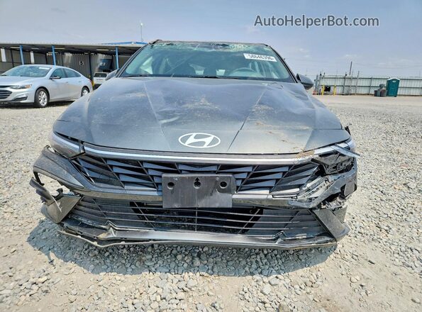 KMHLL4DG0RU842051 2024 HYUNDAI ELANTRA Gray Դիմացի տեսք
