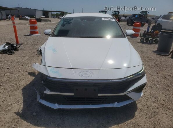 KMHLL4DG0RU851509 2024 HYUNDAI ELANTRA White Vista frontal