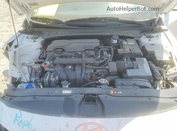 KMHLL4DG0RU851509 2024 HYUNDAI ELANTRA White Vista interior trasera