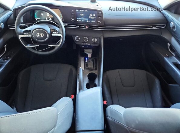 KMHLL4DG0SU015513 2025 HYUNDAI ELANTRA Blue Вид панелі приладів