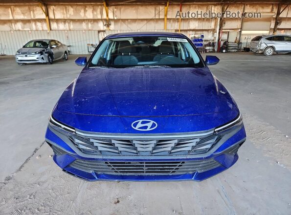 KMHLL4DG0SU015513 2025 HYUNDAI ELANTRA Blue Вид спереду