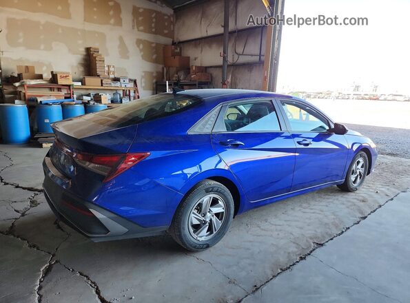 KMHLL4DG0SU015513 2025 HYUNDAI ELANTRA Blue Задня права чверть