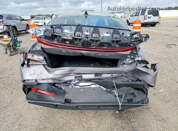 KMHLL4DG0SU015656 2025 HYUNDAI ELANTRA Gray Հետևի տեսք