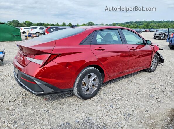KMHLL4DG0SU899307 2025 HYUNDAI ELANTRA Red უკანა მარჯვენა