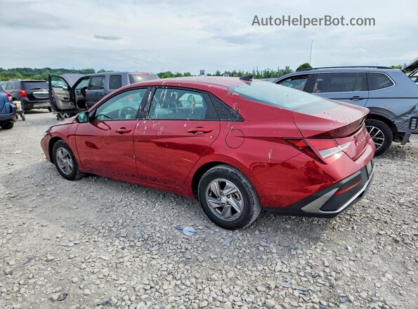 KMHLL4DG0SU899307 2025 HYUNDAI ELANTRA Red უკანა მარცხენა