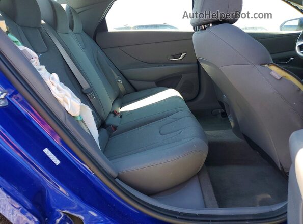KMHLL4DG1RU782510 2024 HYUNDAI ELANTRA Синий Вид задних сидений