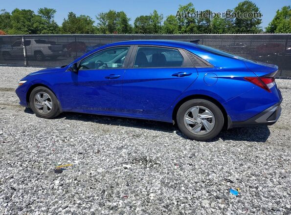 KMHLL4DG1RU782510 2024 HYUNDAI ELANTRA Синий Задняя левая четверть
