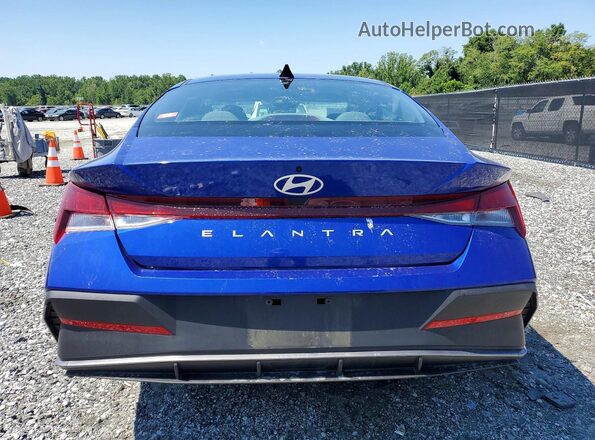 KMHLL4DG1RU782510 2024 HYUNDAI ELANTRA Синий Вид сзади