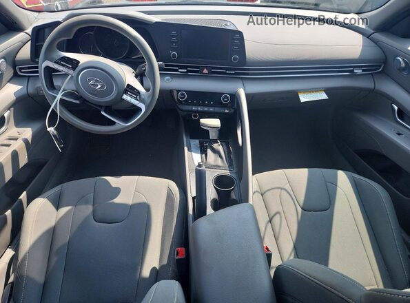 KMHLL4DG1RU810869 2024 HYUNDAI ELANTRA Gray Dashboard view