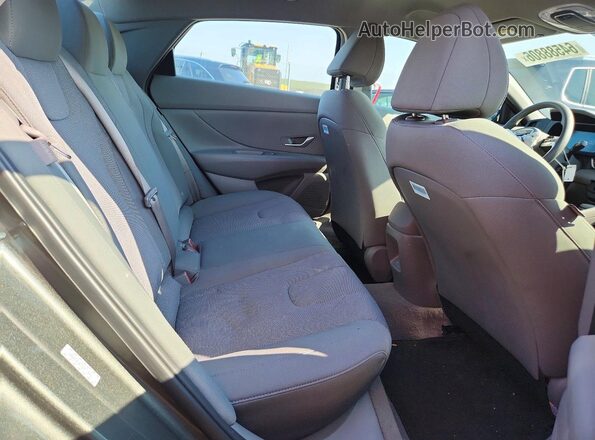 KMHLL4DG1RU810869 2024 HYUNDAI ELANTRA Gray Rear seats view