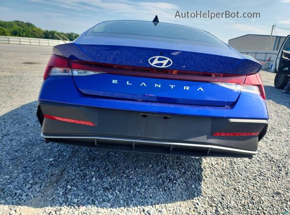 KMHLL4DG1SU053476 2025 HYUNDAI ELANTRA Синий Вид сзади