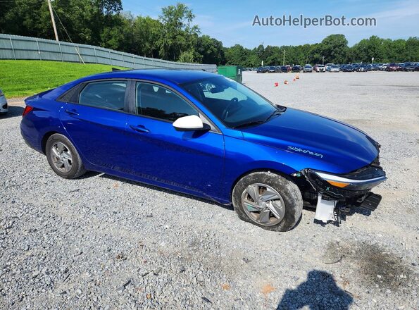 KMHLL4DG1SU053476 2025 HYUNDAI ELANTRA Синий Передняя правая четверть