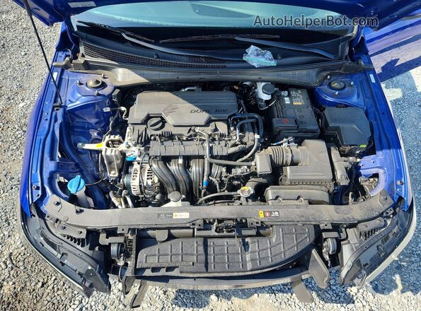 KMHLL4DG1SU053476 2025 HYUNDAI ELANTRA Синий Вид задней части салона