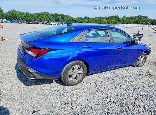 KMHLL4DG1SU053476 2025 HYUNDAI ELANTRA Синий Задняя правая четверть