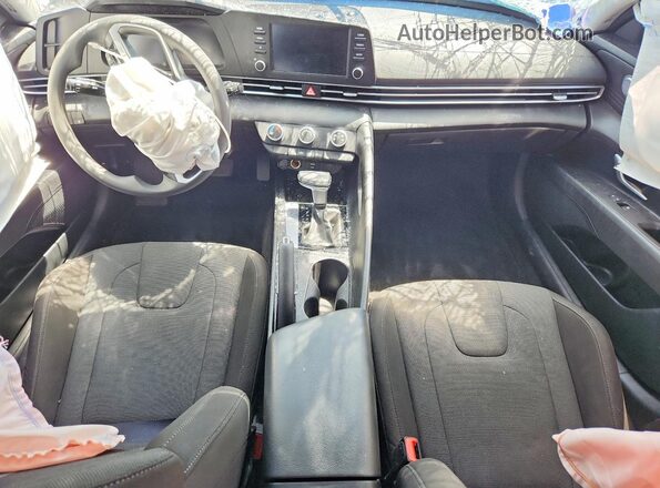 KMHLL4DG1SU898411 2025 HYUNDAI ELANTRA Blue Вид панелі приладів