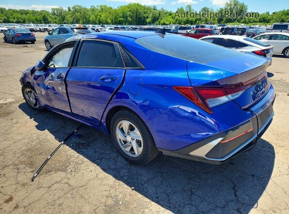 KMHLL4DG1SU898411 2025 HYUNDAI ELANTRA Blue Задня ліва чверть