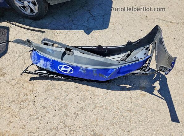 KMHLL4DG1SU898411 2025 HYUNDAI ELANTRA Blue Вид підкапотного простору