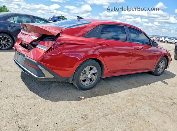 KMHLL4DG1SU990635 2025 HYUNDAI ELANTRA Red Tył prawy