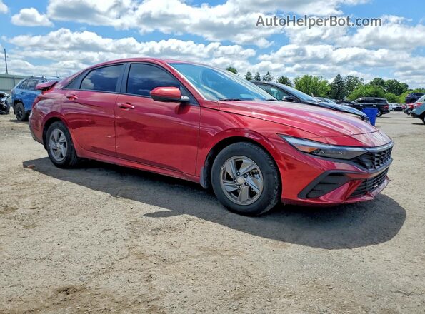KMHLL4DG1SU990635 2025 HYUNDAI ELANTRA Red Przód prawy