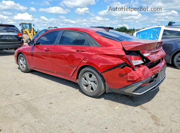 KMHLL4DG1SU990635 2025 HYUNDAI ELANTRA Red Tył lewy