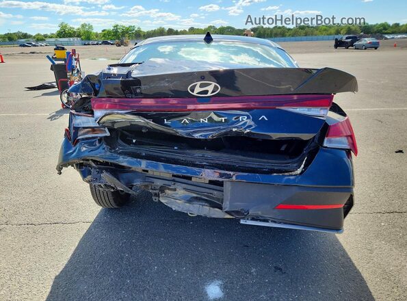 KMHLL4DG1TU110339 2026 HYUNDAI ELANTRA Black Вид ззаду