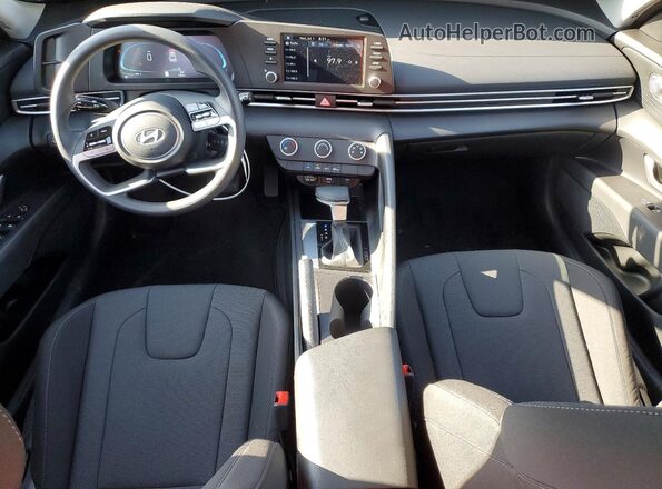 KMHLL4DG1TU198969 2026 HYUNDAI ELANTRA Black Dashboard view