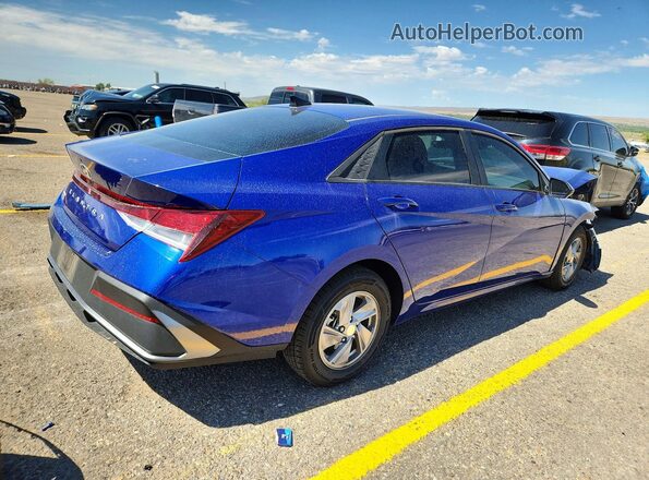 KMHLL4DG2RU851334 2024 HYUNDAI ELANTRA Blue Задня права чверть
